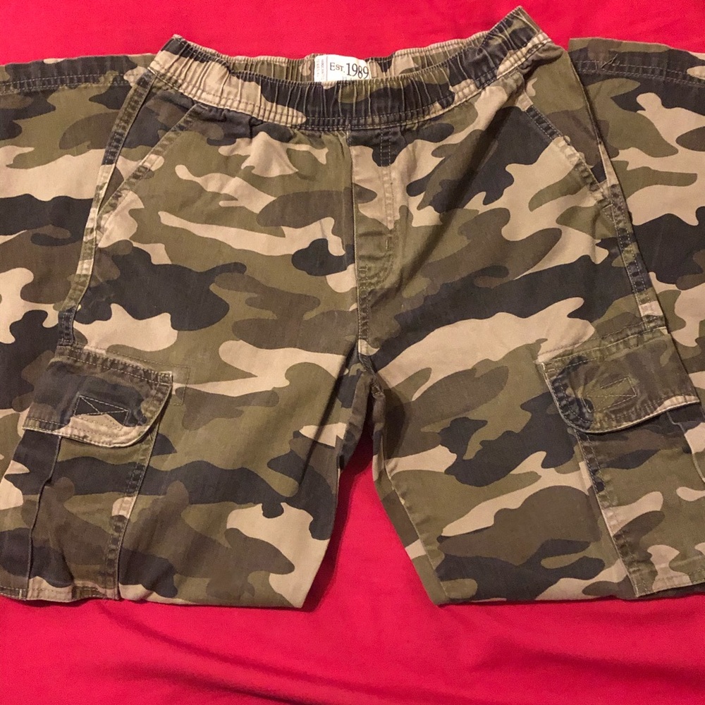 2 for $15 Boys Uniform Pull On Chino Cargo Pants